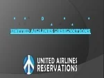 United Airlines Reservations Booking & Search Flight - slide 1