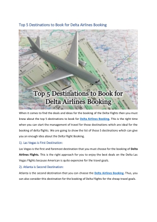 top 5 destinations to book top 5 destinations