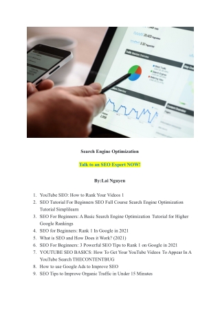 Search engine optimization 2021