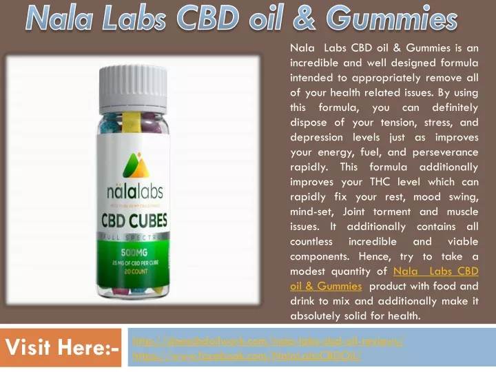 nala labs cbd oil gummies is an incredible
