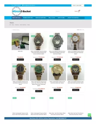 Rolex-first-copy-replica-watches-India