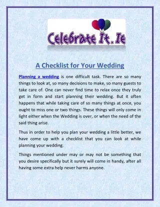 Wedding Car Ribbons | Cake Decorating Supplies | Wedding Candles | Wedding Cake