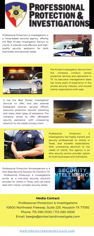 Personal Security Services