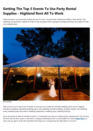 3 Reasons Your Texas Tent Is Broken (And How to Fix It)