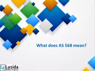 What does AS 568 mean