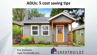 adus 5 cost saving tips