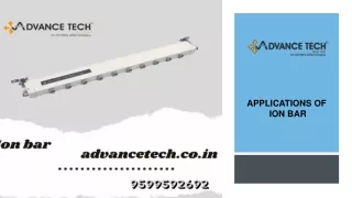 applications of ion bar