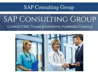 SAP Consulting Group