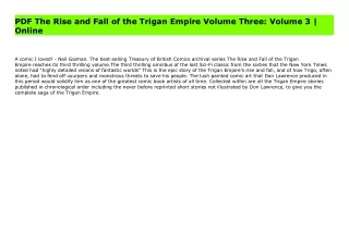 PDF The Rise and Fall of the Trigan Empire Volume Three: Volume 3 | Online