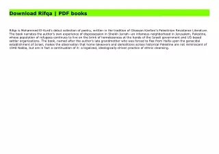 Download Rifqa | PDF books