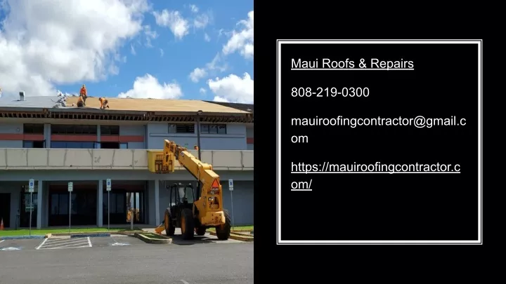 maui roofs repairs