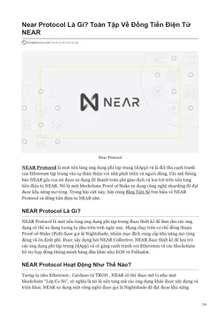 near protocol l g to n t p v ng ti n i n t near