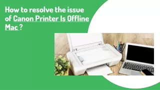 how to resolve the issue of canon printer