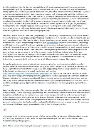 ini yakni pemberian flop flip dan river yang