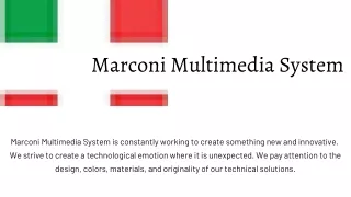 MARCONI MULTIMEDIA