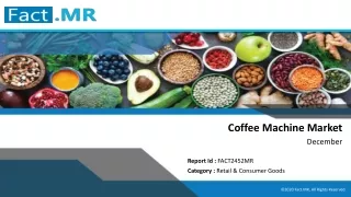 Coffee Machine Market