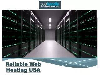 reliable web hosting usa