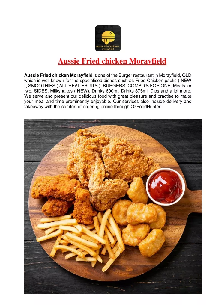 aussie fried chicken morayfield