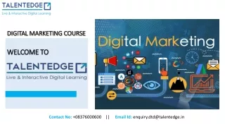 DIGITAL MARKETING COURSE