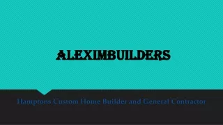 aleximbuilders