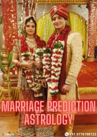 How misplacement of planets can affect the marriage prediction?