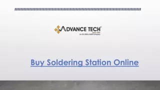 buy soldering station online