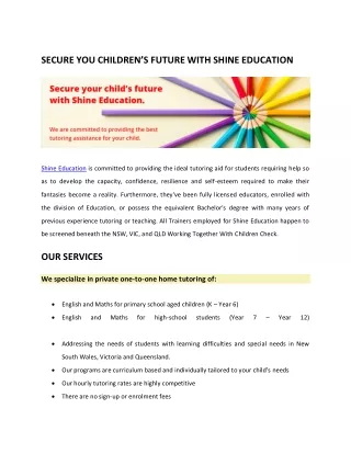 Shine Education