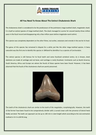 all you need to know about the extinct