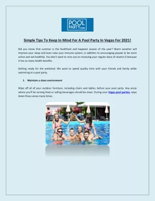 Find here Pool Party Vegas