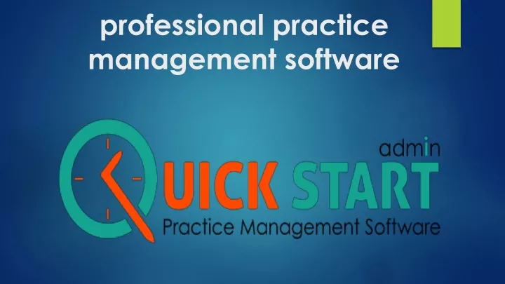 professional practice management software
