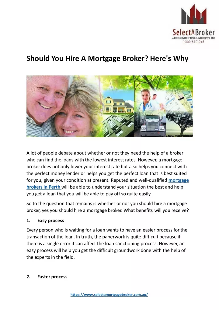should you hire a mortgage broker here s why