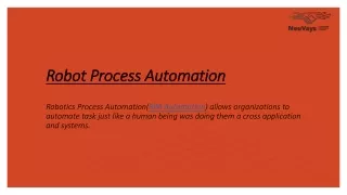 Rpa automation anywhere
