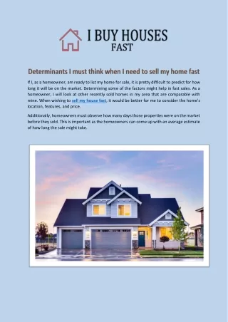 How To Sell My House Fast In Texas | Brandobuyshouses