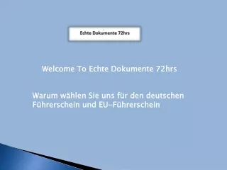 Warum wählen Sie uns für den deutschen Führerschein und EU-Führerschein