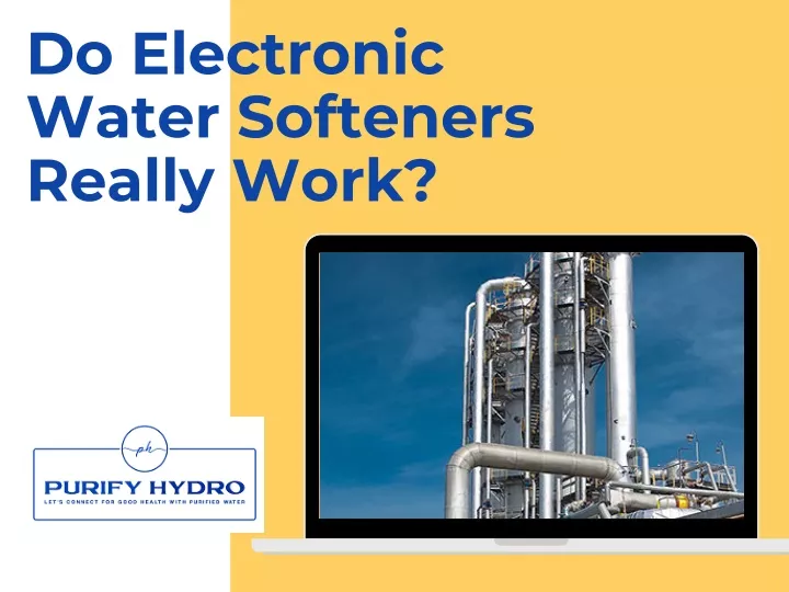 do electronic water softeners really work