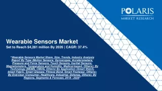 wearable sensors market set to reach 4 281 million by 2026 cagr 37 4