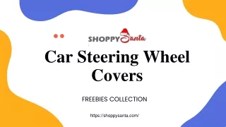Car Steering Wheel Covers Online at ShoppySanta