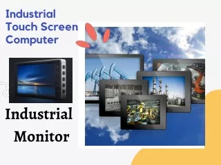 Industrial touch screen computer