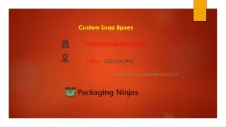 How to get Custom Soap Boxes at Wholesale Rates