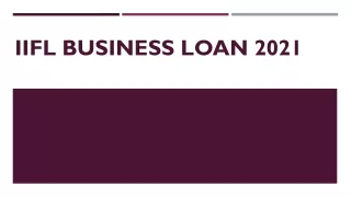 Apply For IIFL Business Loan For Small Businesses