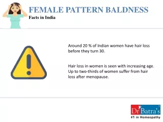 Hair Fall Treatment for Women at Dr Batra’s Homeopathy Clinic