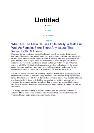untitled posts