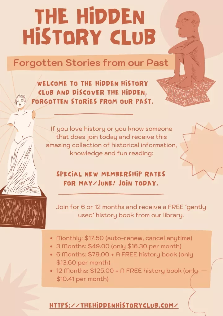 the hidden history club forgotten stories from