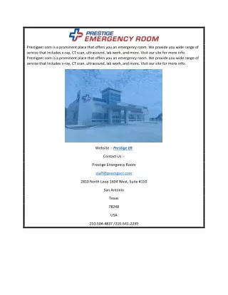 prestigeer com is a prominent place that offers