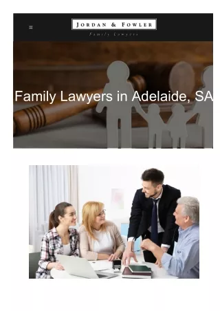 Family lawyers Adelaide