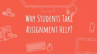 why students take assignment help