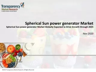 2.Spherical Sun power generator Market