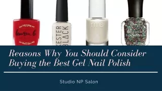 Buy Best Gel Nail Polish | Studio NP Salon