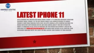 latest iphone 11