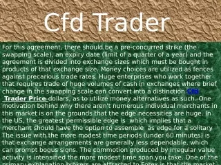 cfd trader